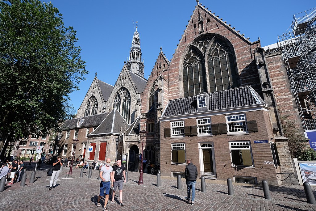 Oudekerksplein in Amsterdam