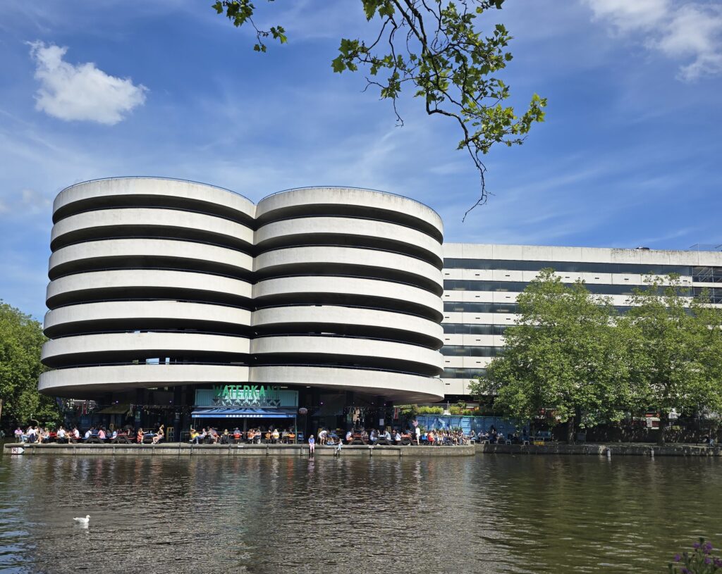 Europarking in Amsterdam with the Waterkant bar