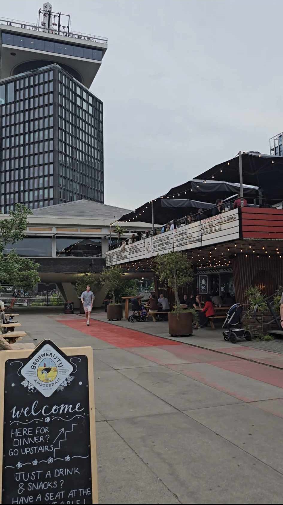 Enterance to the Tolhuistuin - one of the best summer bars in Amsterdam